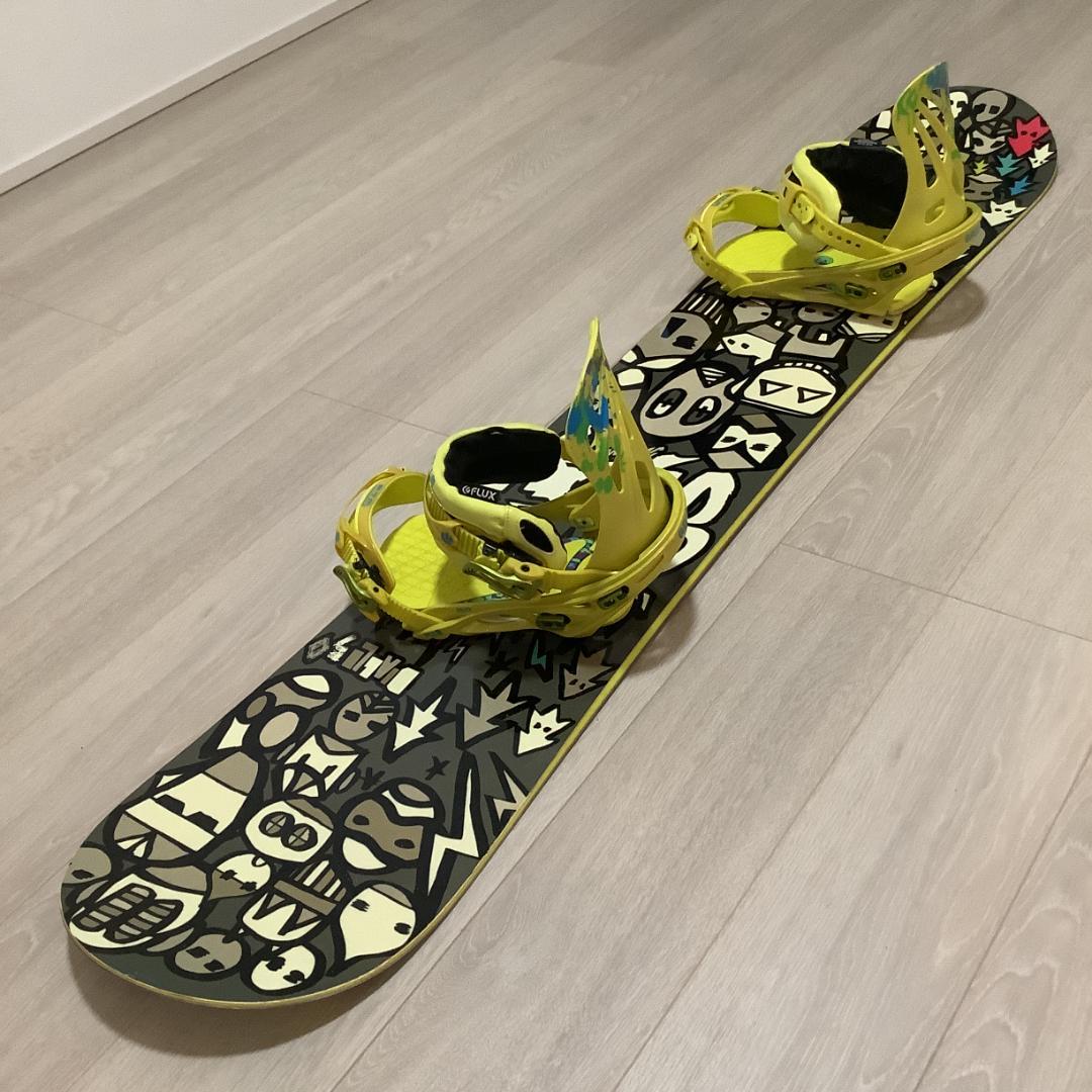 031GRAY FLUX メンズスノーボード初心者やグラトリ向きセット