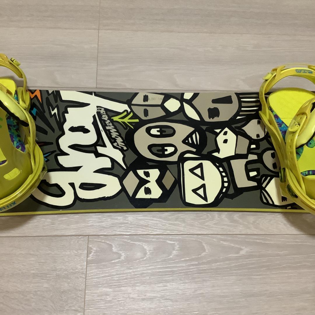 031GRAY FLUX メンズスノーボード初心者やグラトリ向きセット