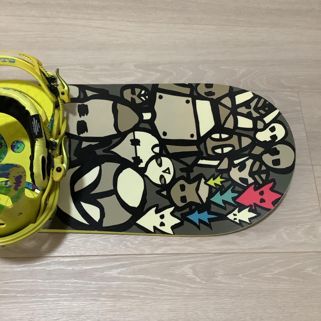 031GRAY FLUX メンズスノーボード初心者やグラトリ向きセット