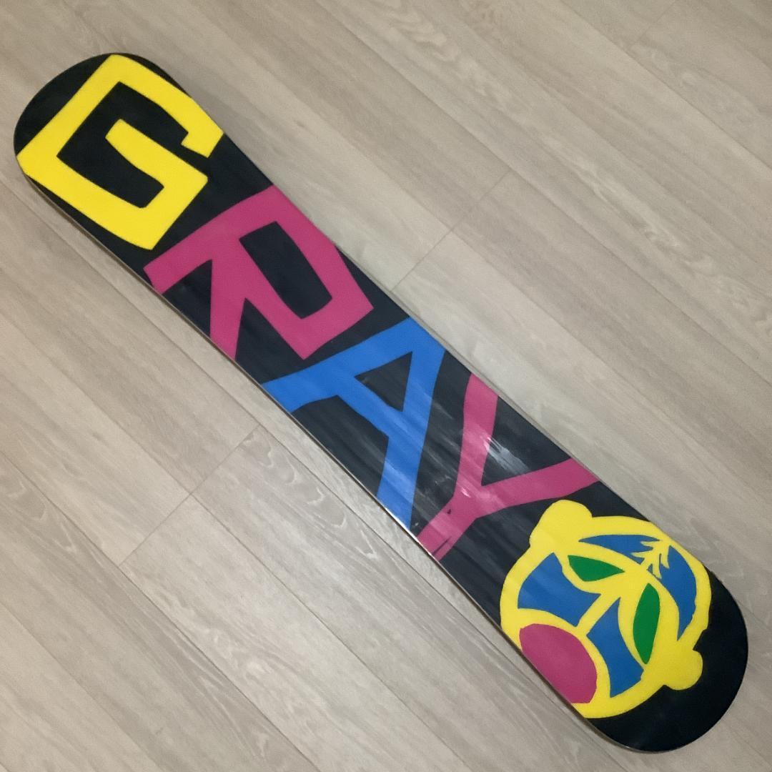 031GRAY FLUX メンズスノーボード初心者やグラトリ向きセット