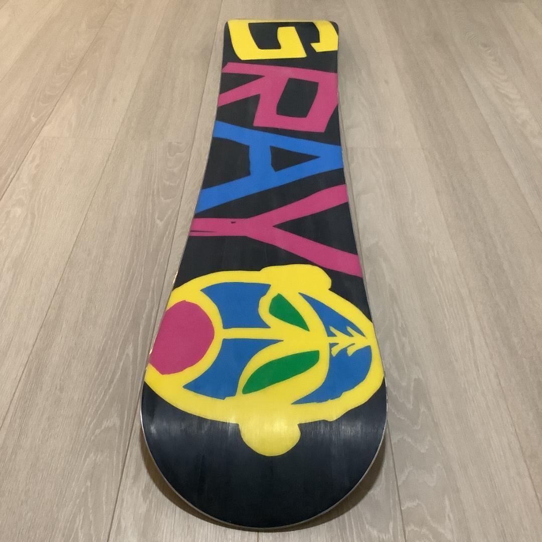 031GRAY FLUX メンズスノーボード初心者やグラトリ向きセット