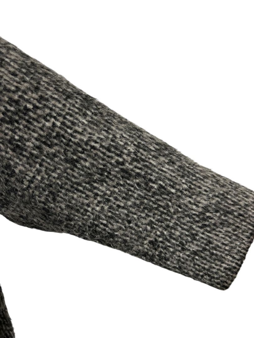 y*m様 ADAM ET ROPE ロングコート　モヘヤ混トップス　羽織　グレー