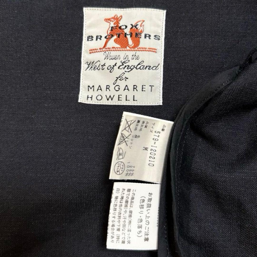 MARGARET HOWELL FOX BROTHERS ウールリネン　ブレザー