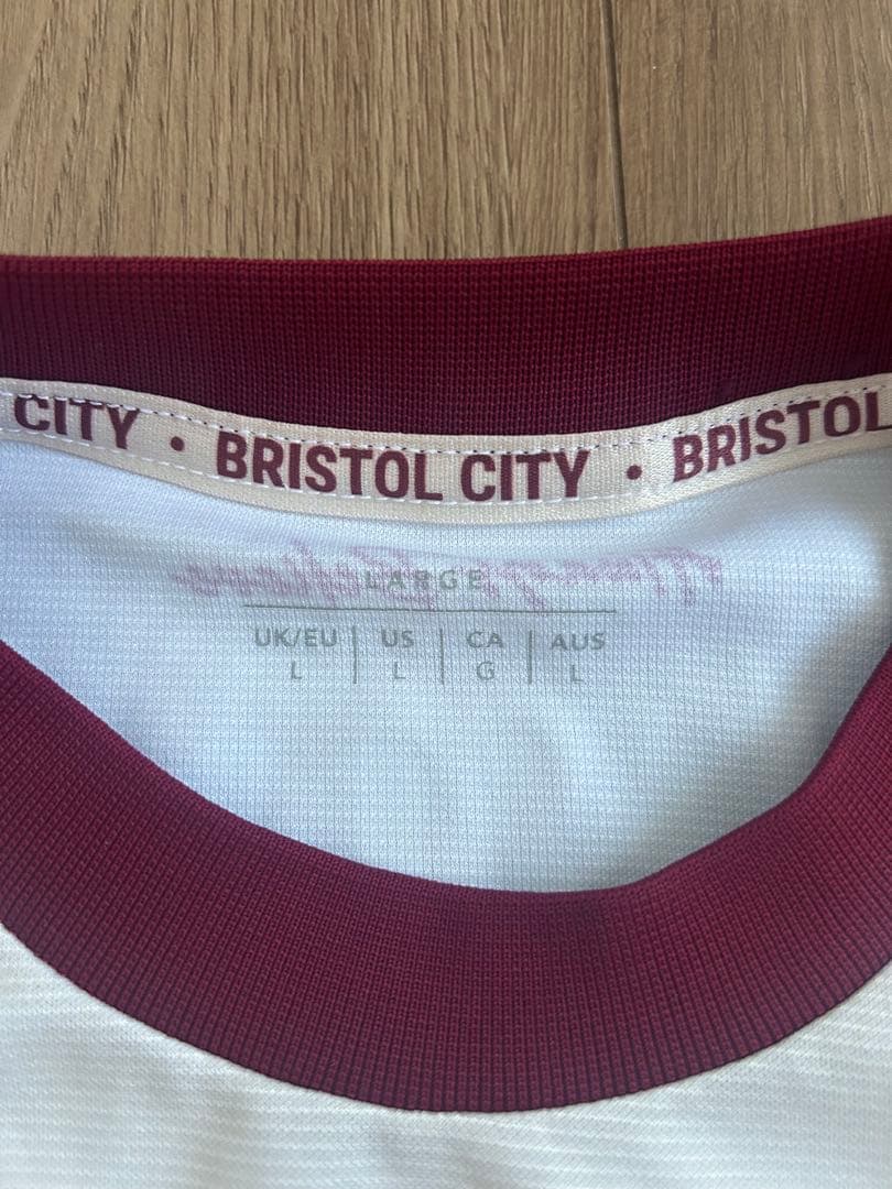 Bristol CityユニフォームLサイズ 背番号7 平河悠　FC町田ゼルビア