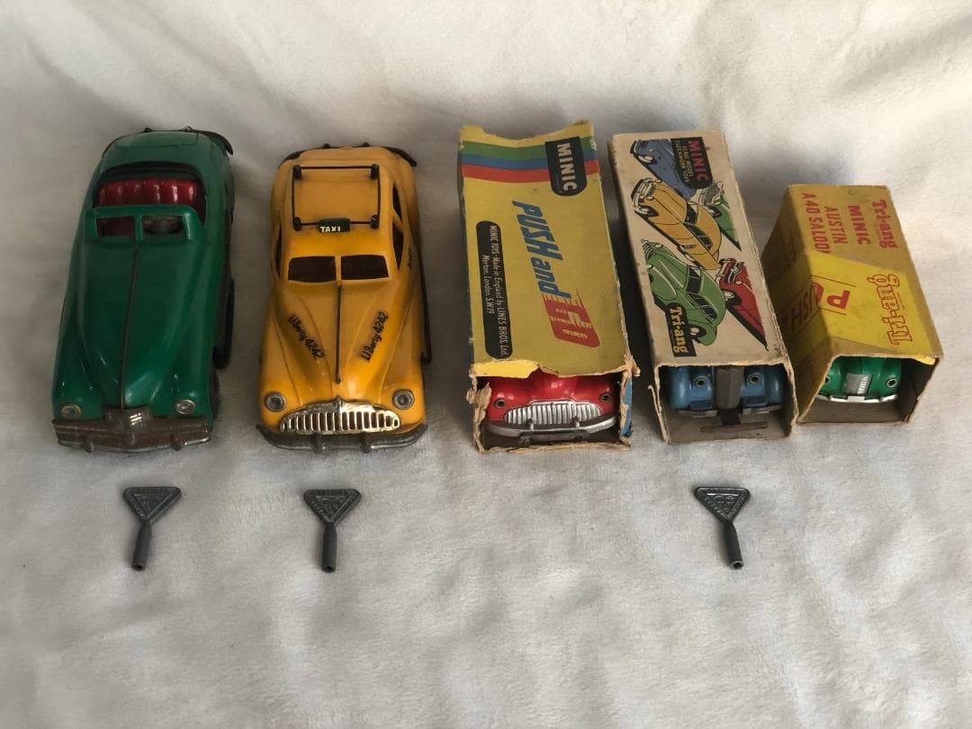 【Picolo】 Tri-ang MINIC 11台セット 箱・キー付