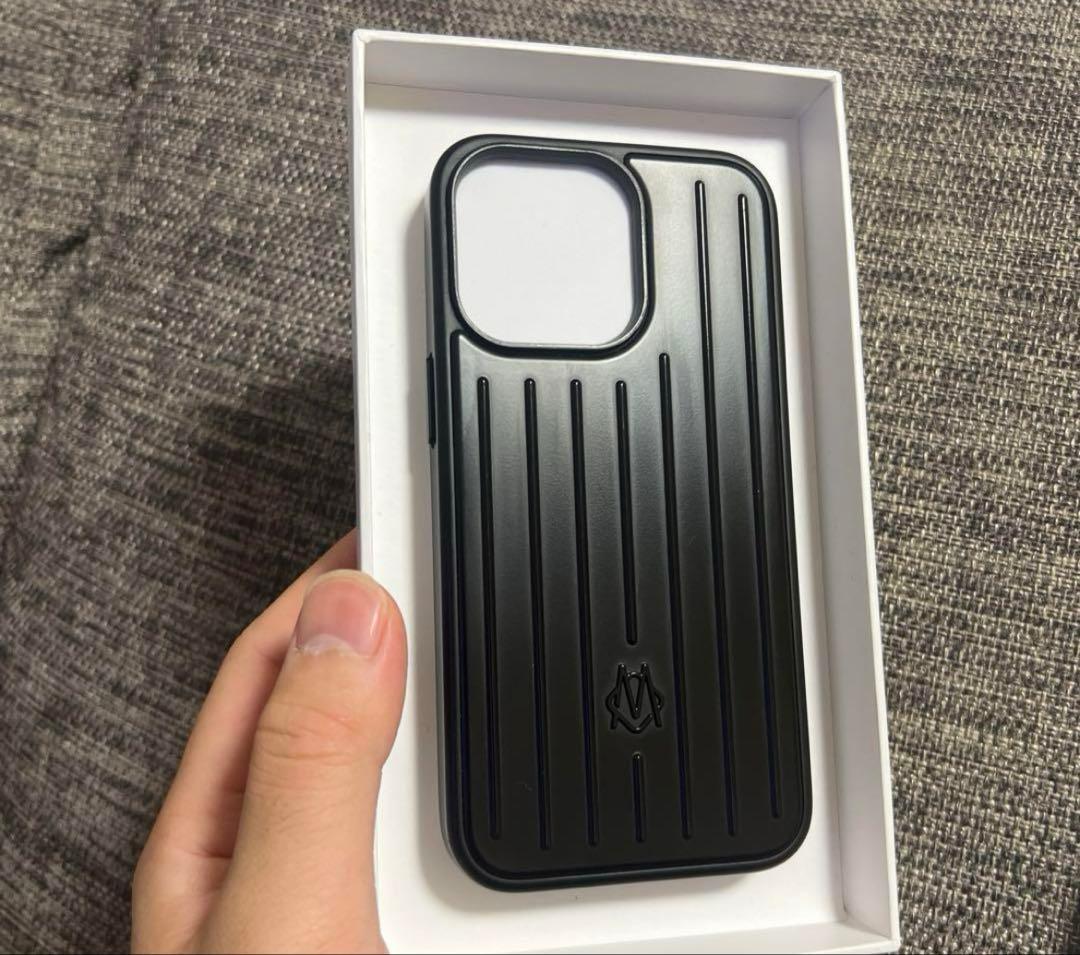 リモア　RIMOWA iPhone13proケース　マットブラック　値下げ！