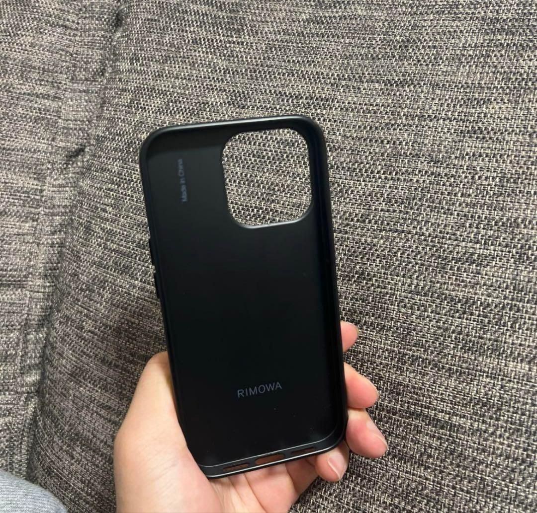 リモア　RIMOWA iPhone13proケース　マットブラック　値下げ！