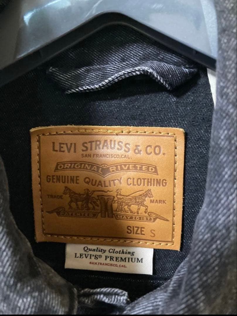 Levis 30th EDIFICE別注 Type 1 　ジャケット対戦　赤耳