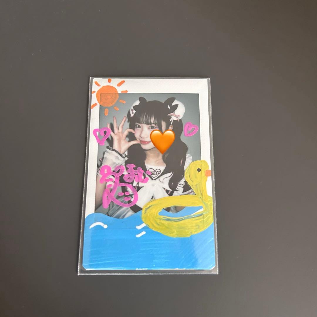 小熊まむ ランチェキ マリン デコ チェキ