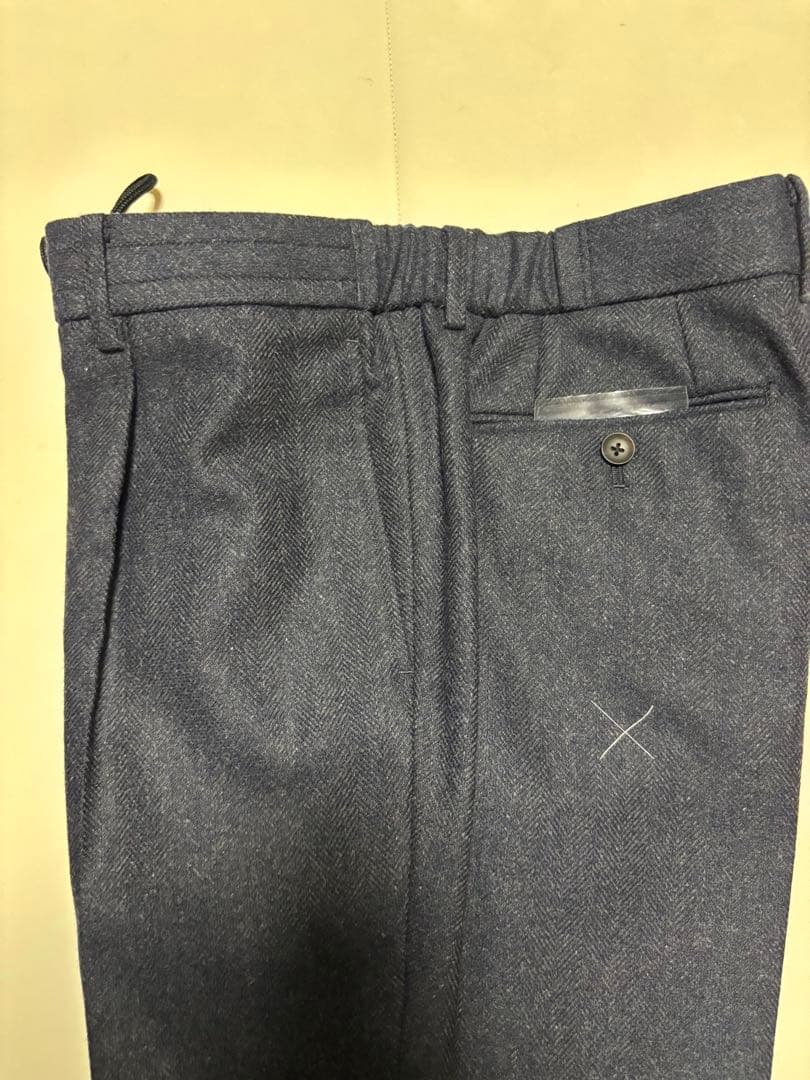 D'or Homme ドームオム　スリーピーススーツ　ウール　ネイビー　A8