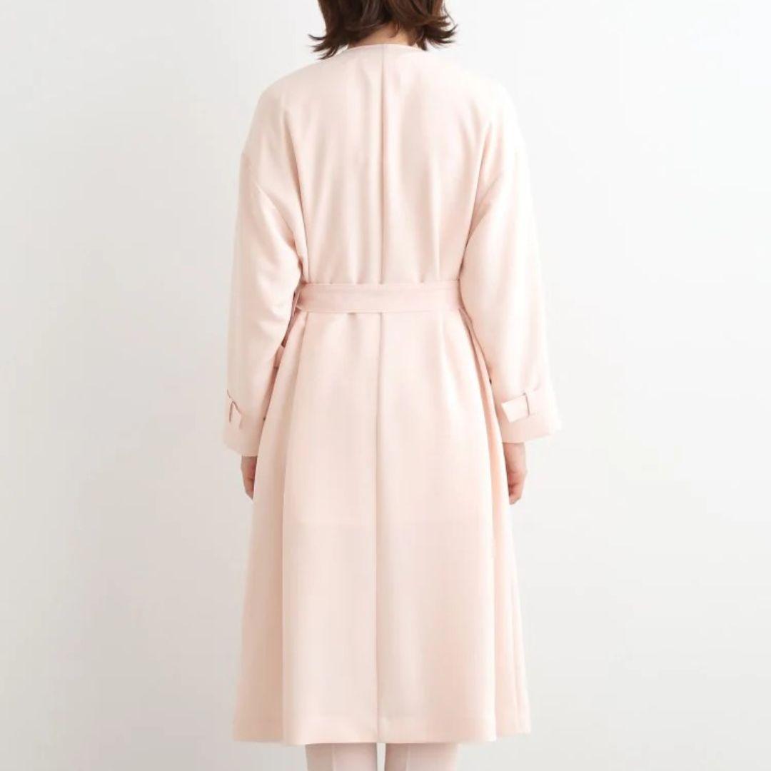 24AW／新品タグ付／INDIVI UVケア トレンチコート 大きいサイズ 15