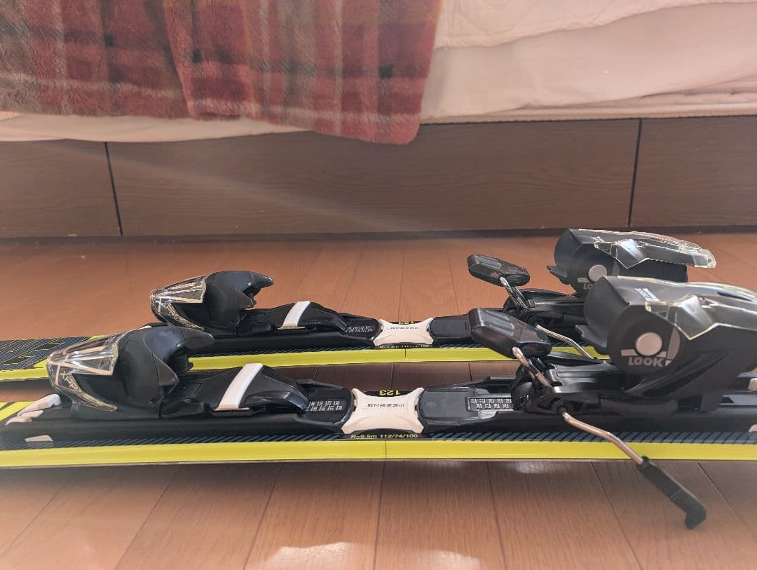 ショートスキー　板の長さ123cm