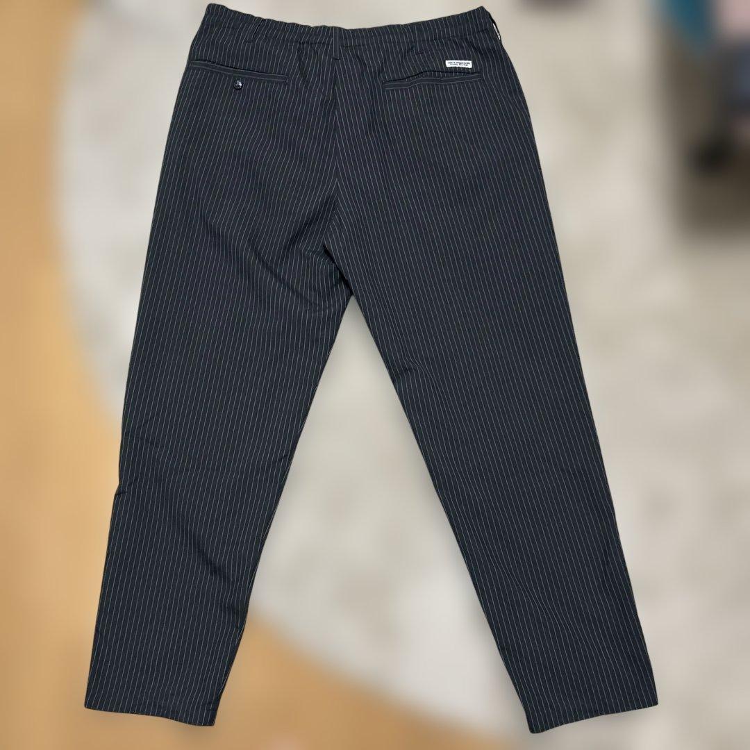 COOTIE PRODUCTIONS ストライプスラックス Lサイズ