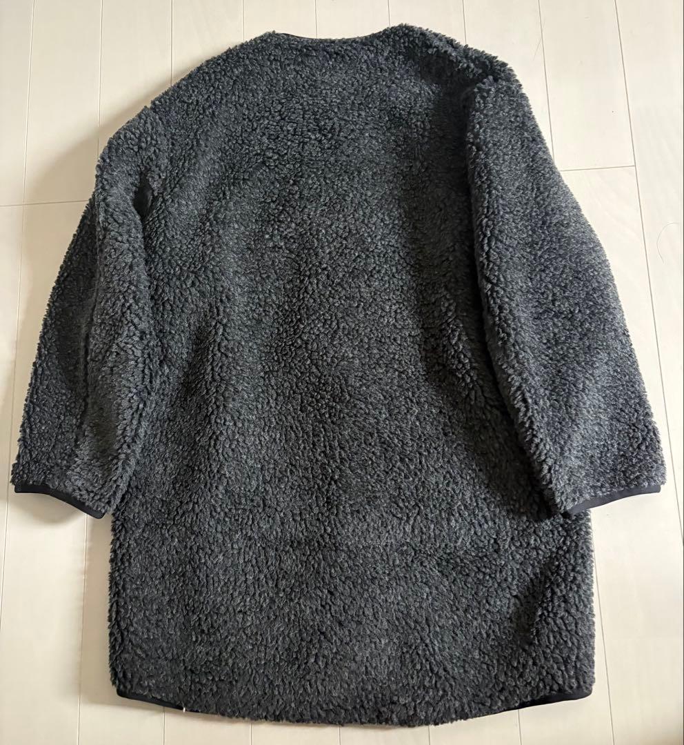 【美品】Orcival オーシバル　ボアコート　フリース　ダークグレー　1