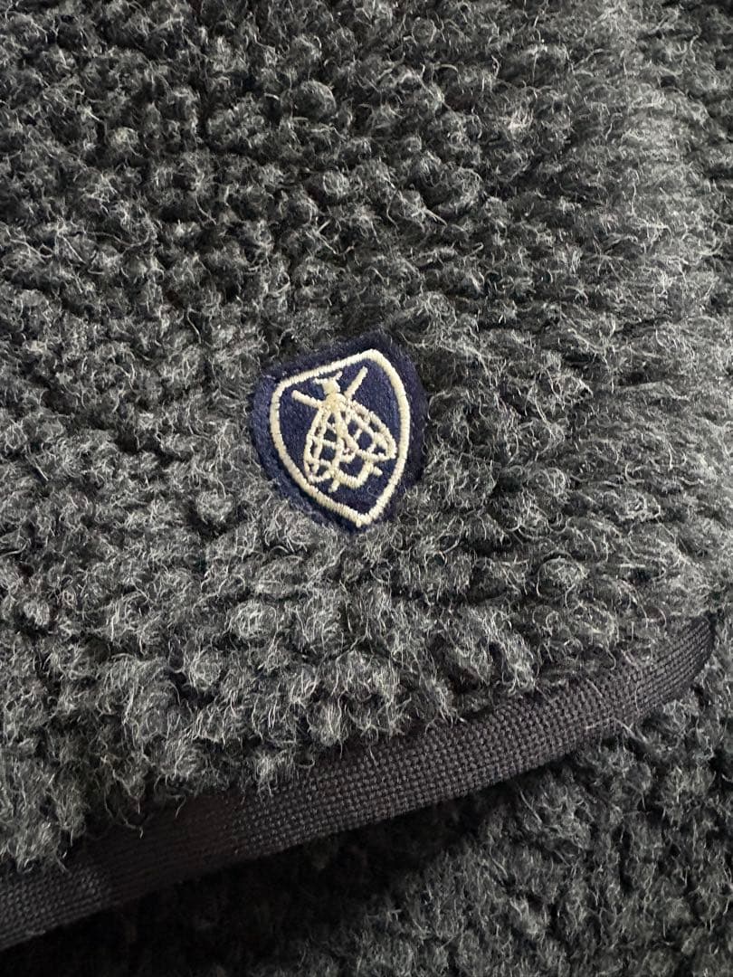 【美品】Orcival オーシバル　ボアコート　フリース　ダークグレー　1