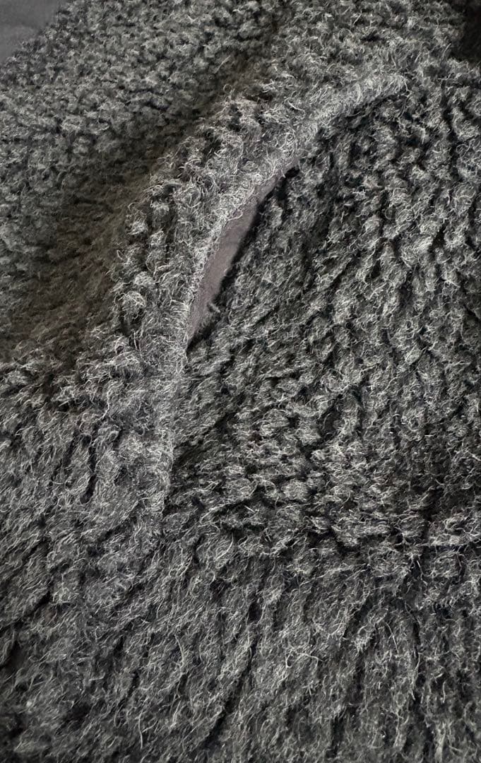 【美品】Orcival オーシバル　ボアコート　フリース　ダークグレー　1