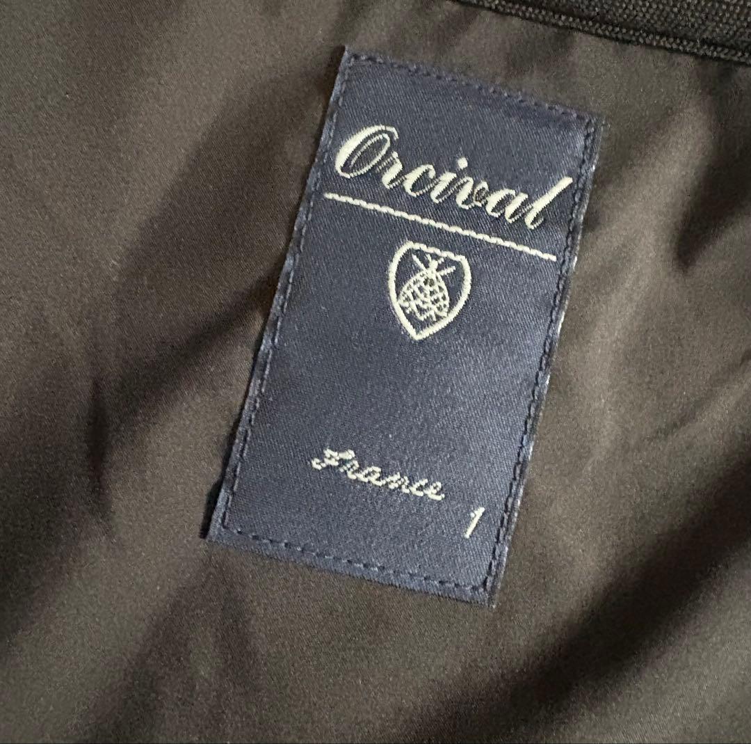 【美品】Orcival オーシバル　ボアコート　フリース　ダークグレー　1