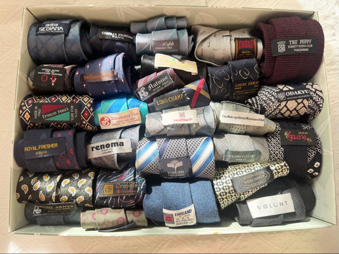 ネクタイまとめ売り 133本 ネクタイ まとめ ブランド メンズ