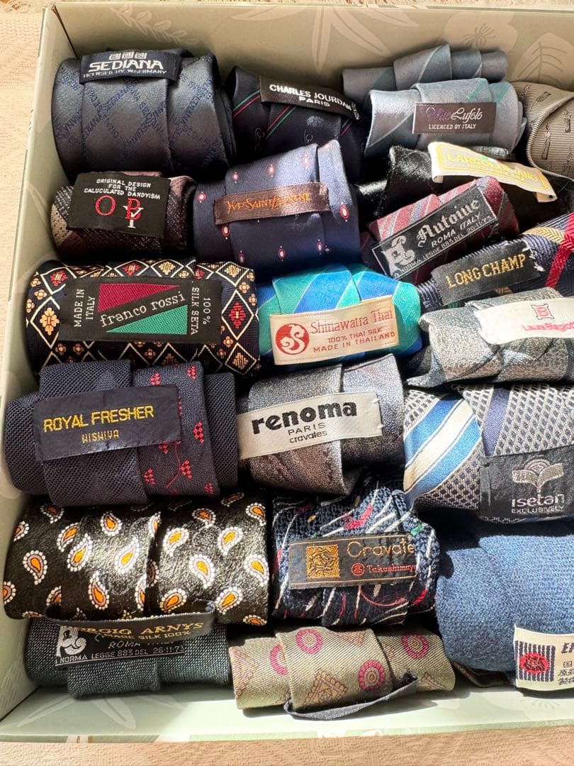 ネクタイまとめ売り 133本 ネクタイ まとめ ブランド メンズ