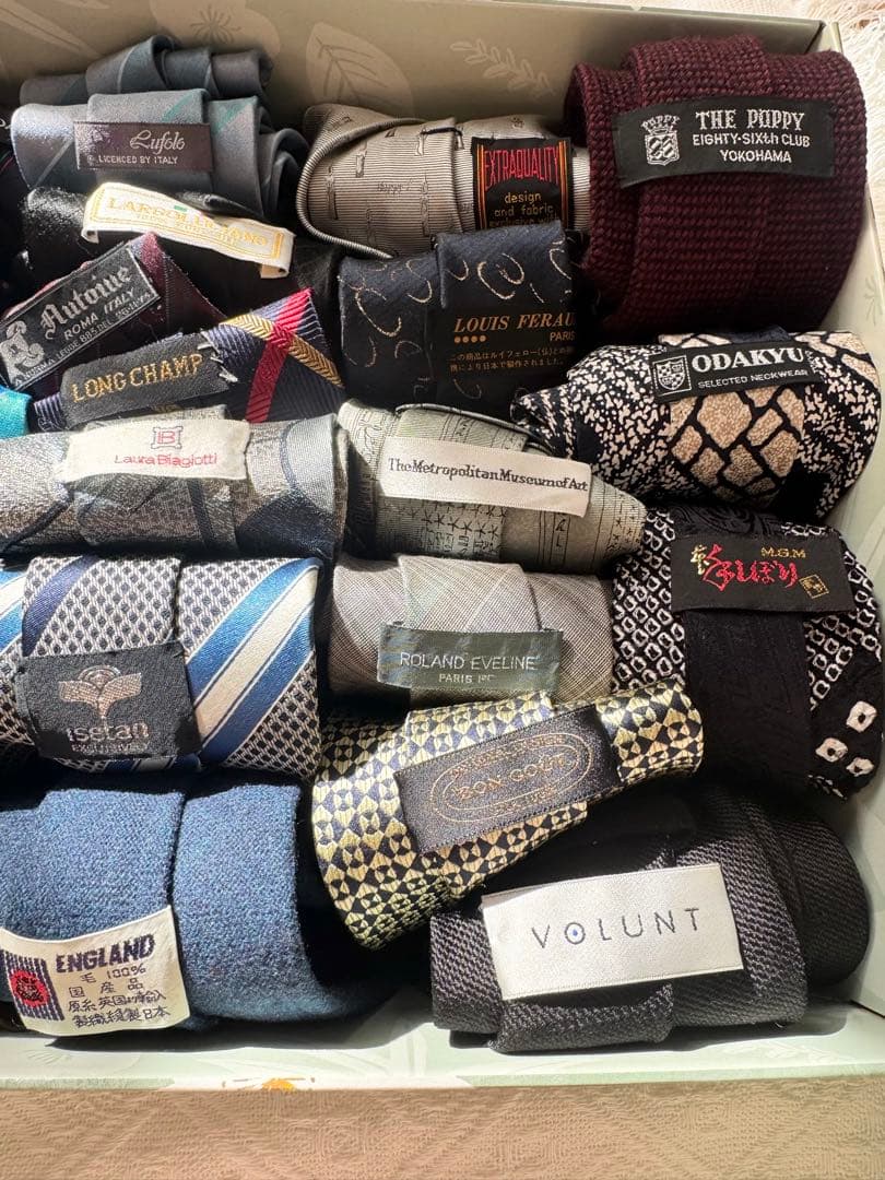 ネクタイまとめ売り 133本 ネクタイ まとめ ブランド メンズ