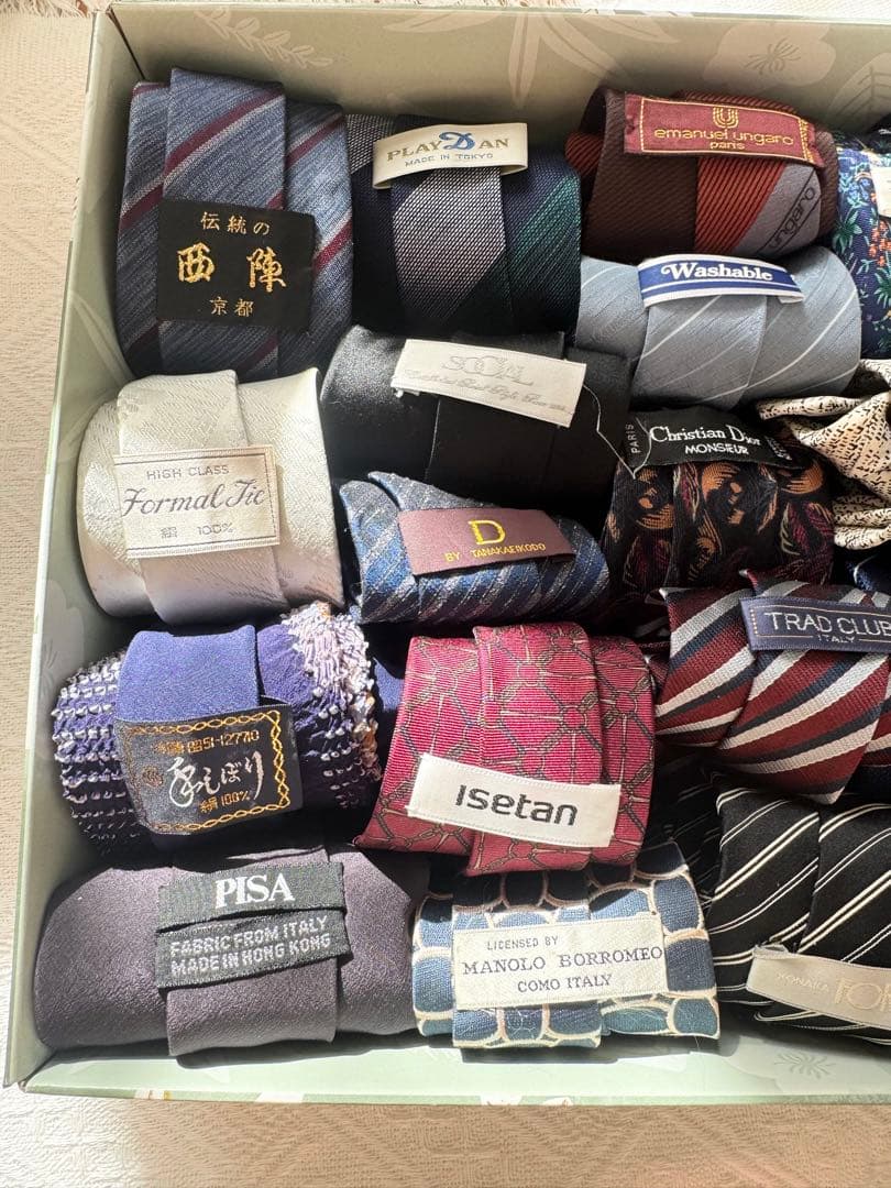 ネクタイまとめ売り 133本 ネクタイ まとめ ブランド メンズ