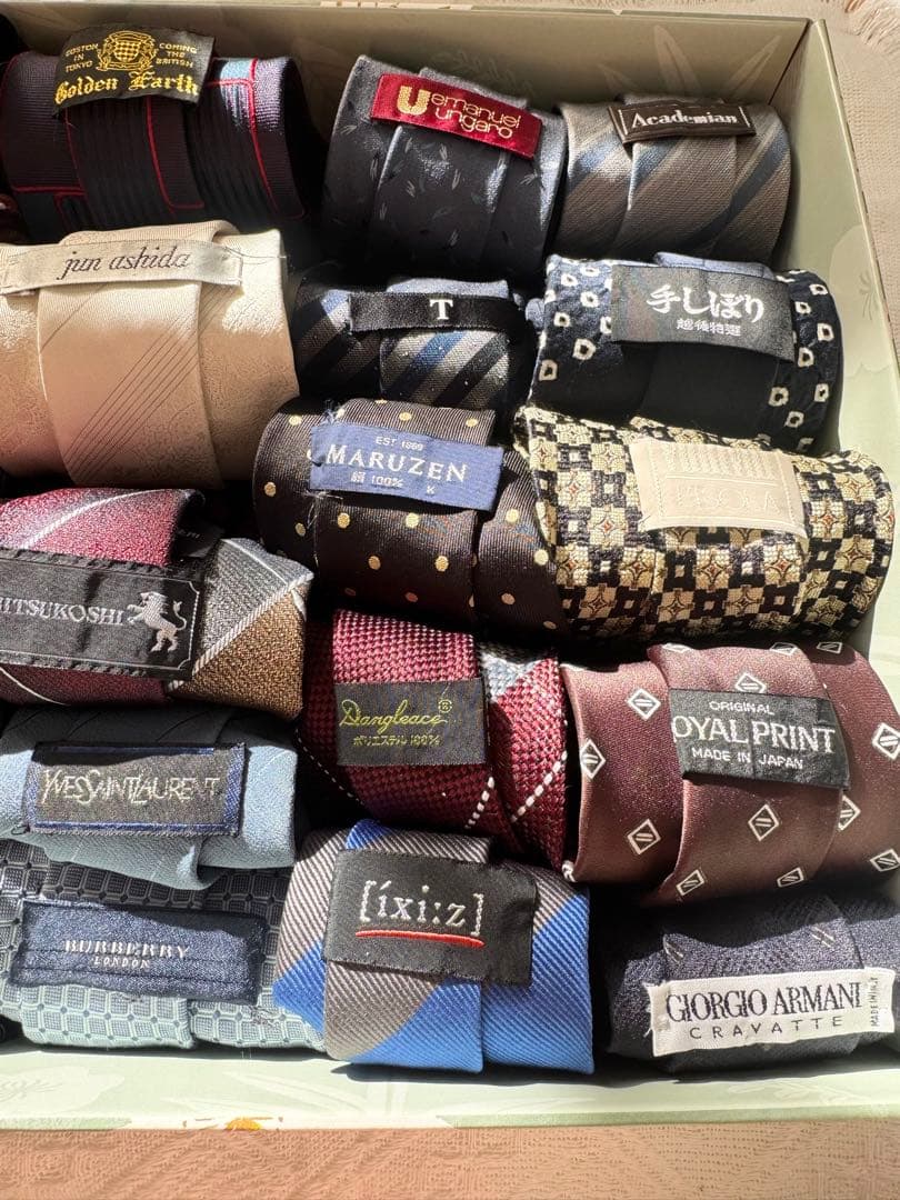 ネクタイまとめ売り 133本 ネクタイ まとめ ブランド メンズ