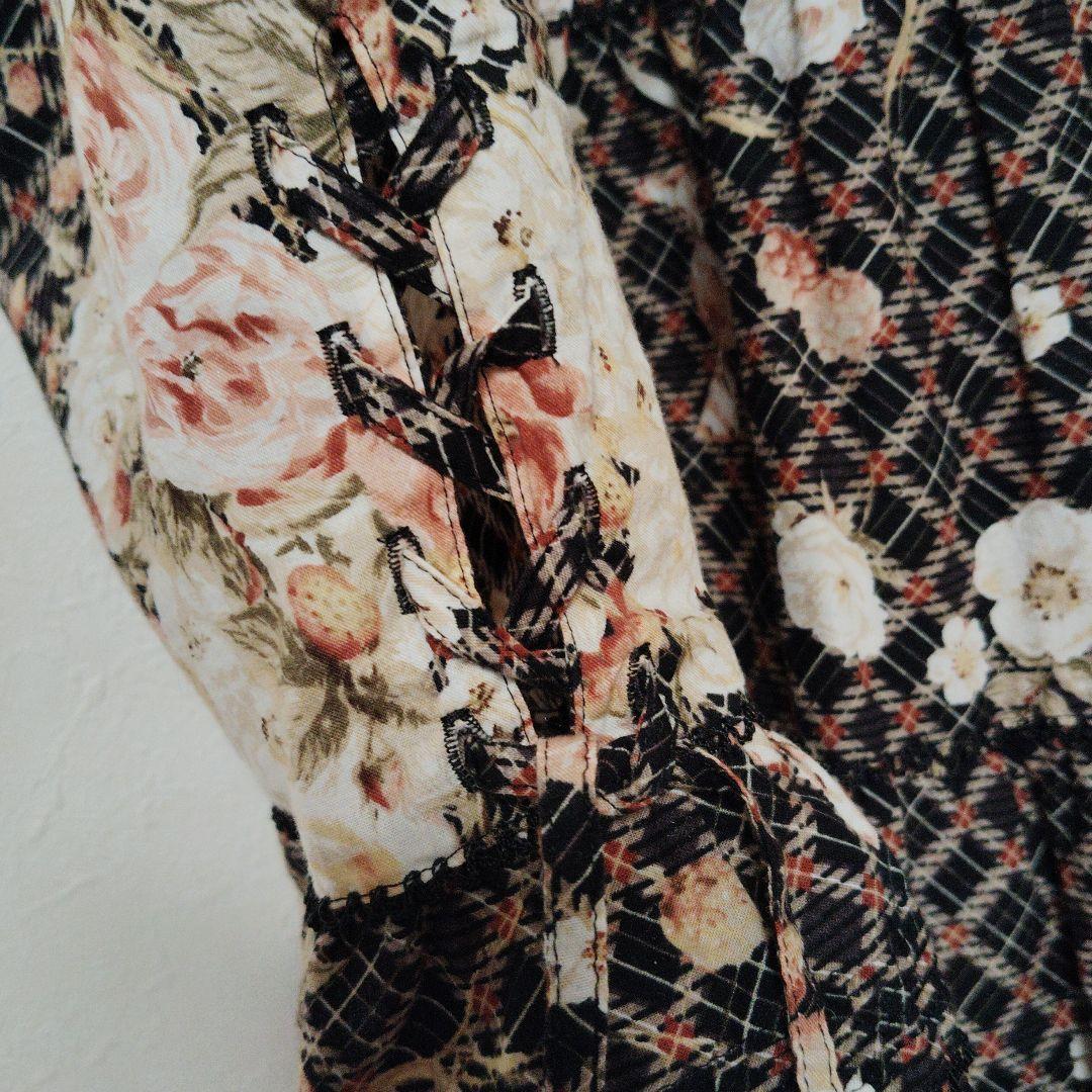 ♡うさぎコサージュ付き♡ 美品ピンクハウス　ロングワンピース