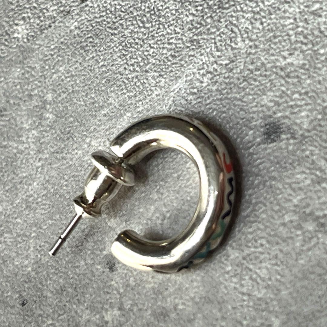 廃盤モデル　Paul Smith ピアス ポップロゴ 片耳用 シルバー925