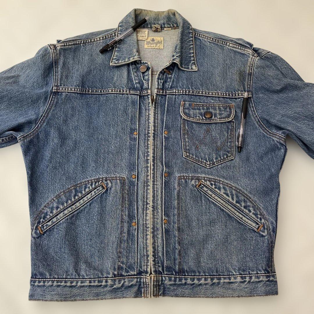 値下げ 90s ラングラー Wrangler 11MJZ Gジャン デニム JK