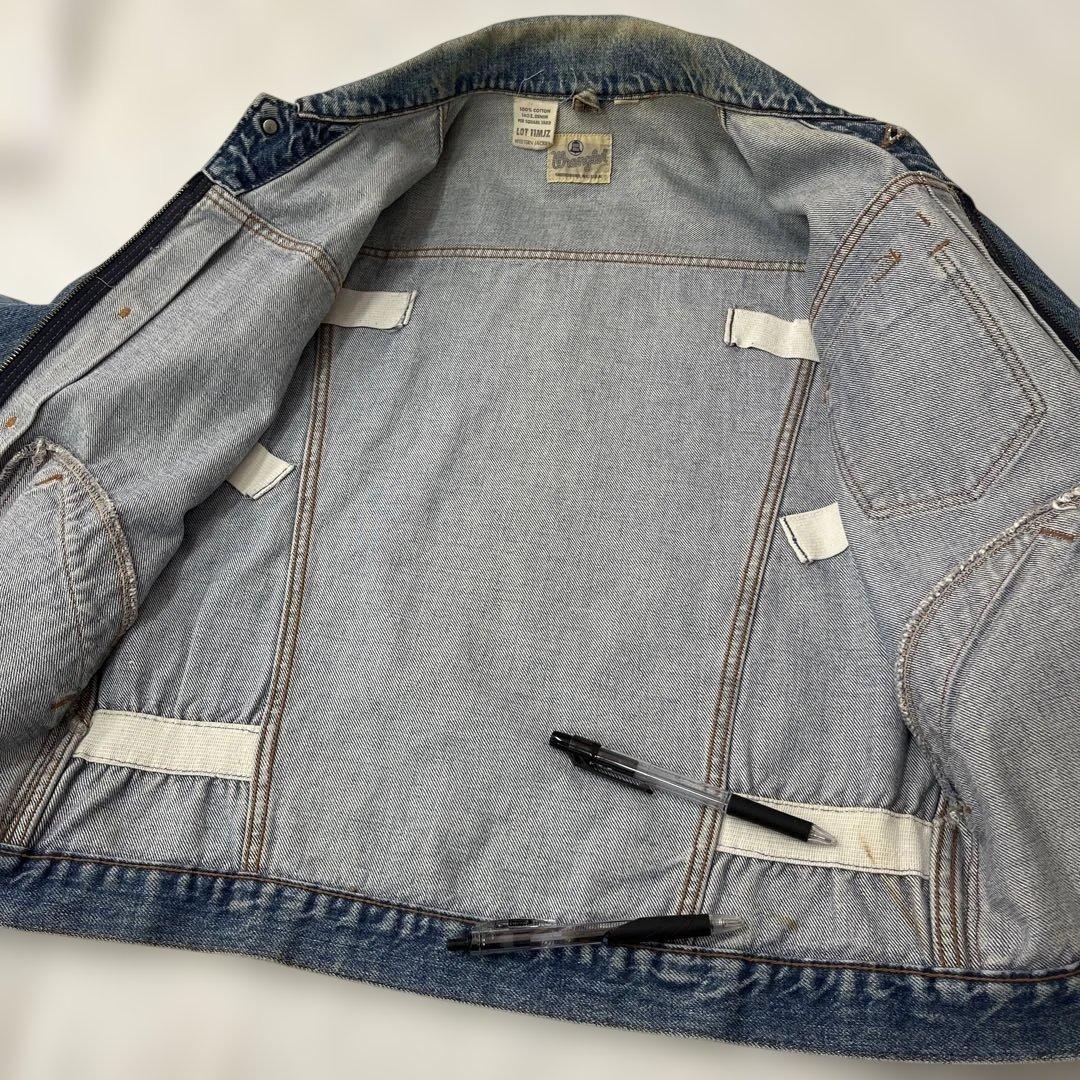 値下げ 90s ラングラー Wrangler 11MJZ Gジャン デニム JK