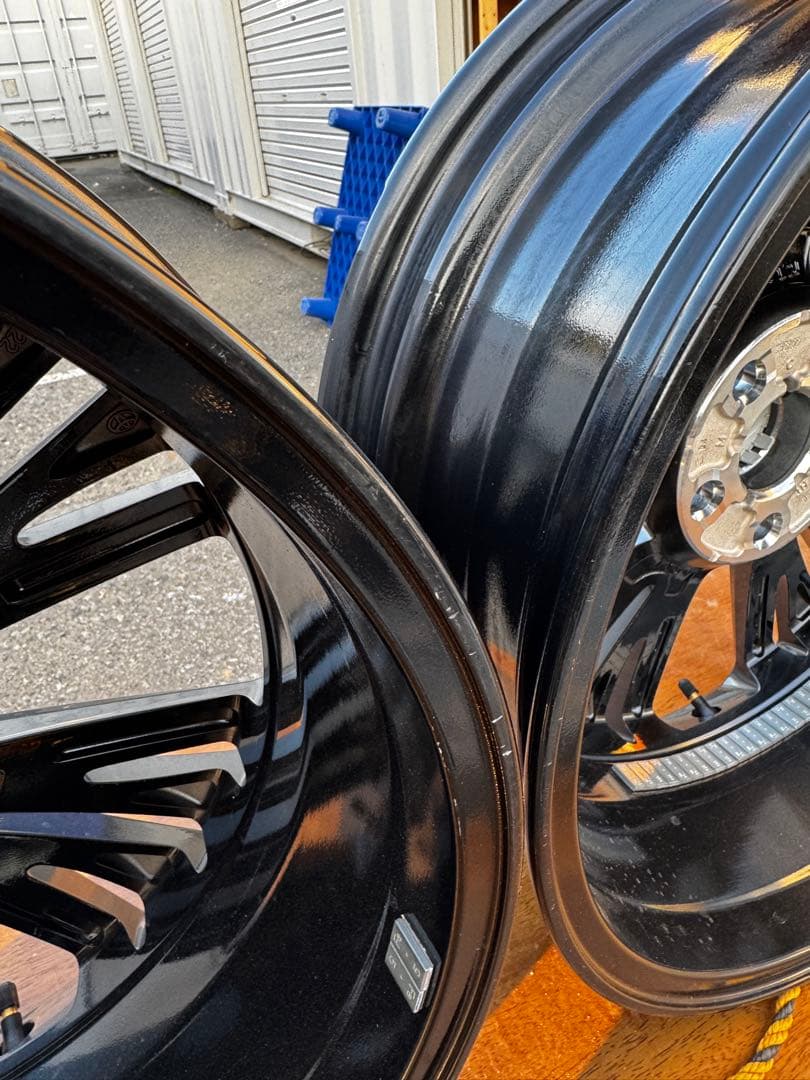 トヨタ 19インチ ブラックスポークホイール 4本セット