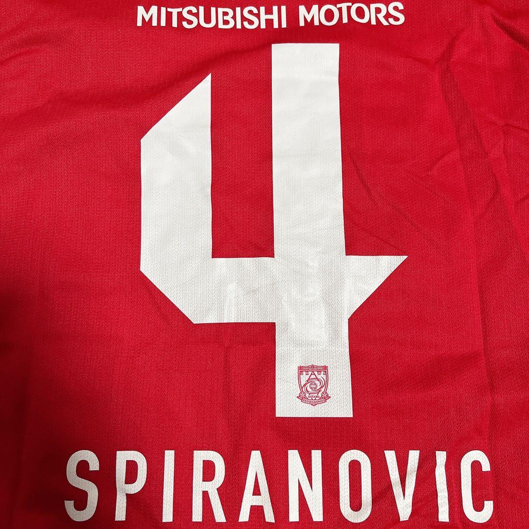 【直筆サイン】浦和レッズ2010スピラノビッチ背番号4ユニフォームNIKE 正規