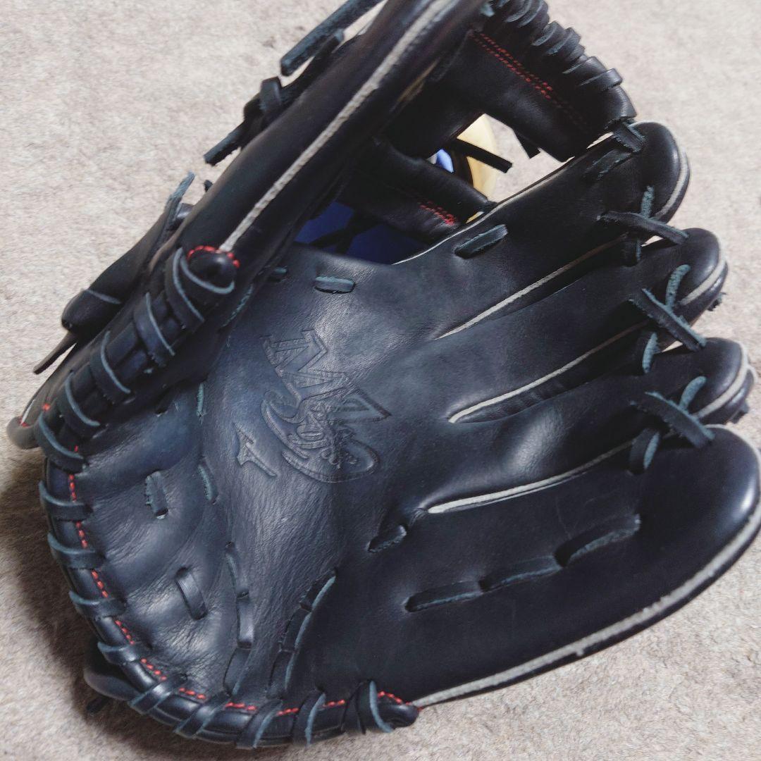 ミズノ MZ Softer 軟式グローブ 黒