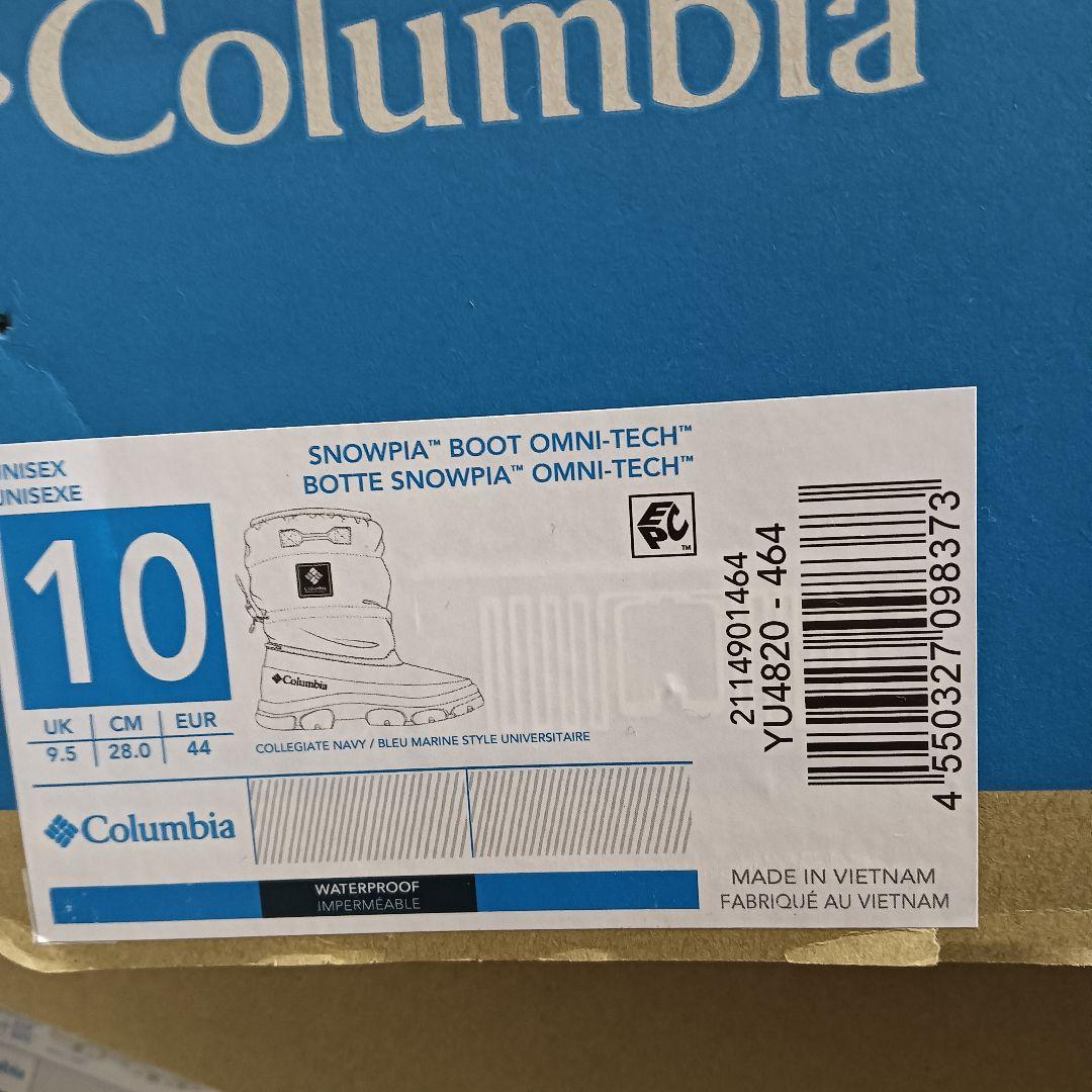 Columbia　スノーピア　スノーブーツ　28㎝　防水、防寒　新品