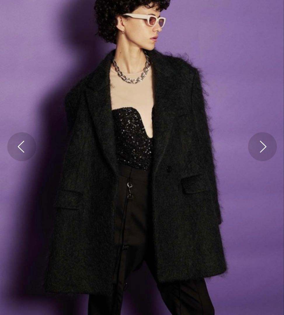 MAISON SPECIAL メゾンスペシャル　ジャケット　モヘヤ　ウール地　M