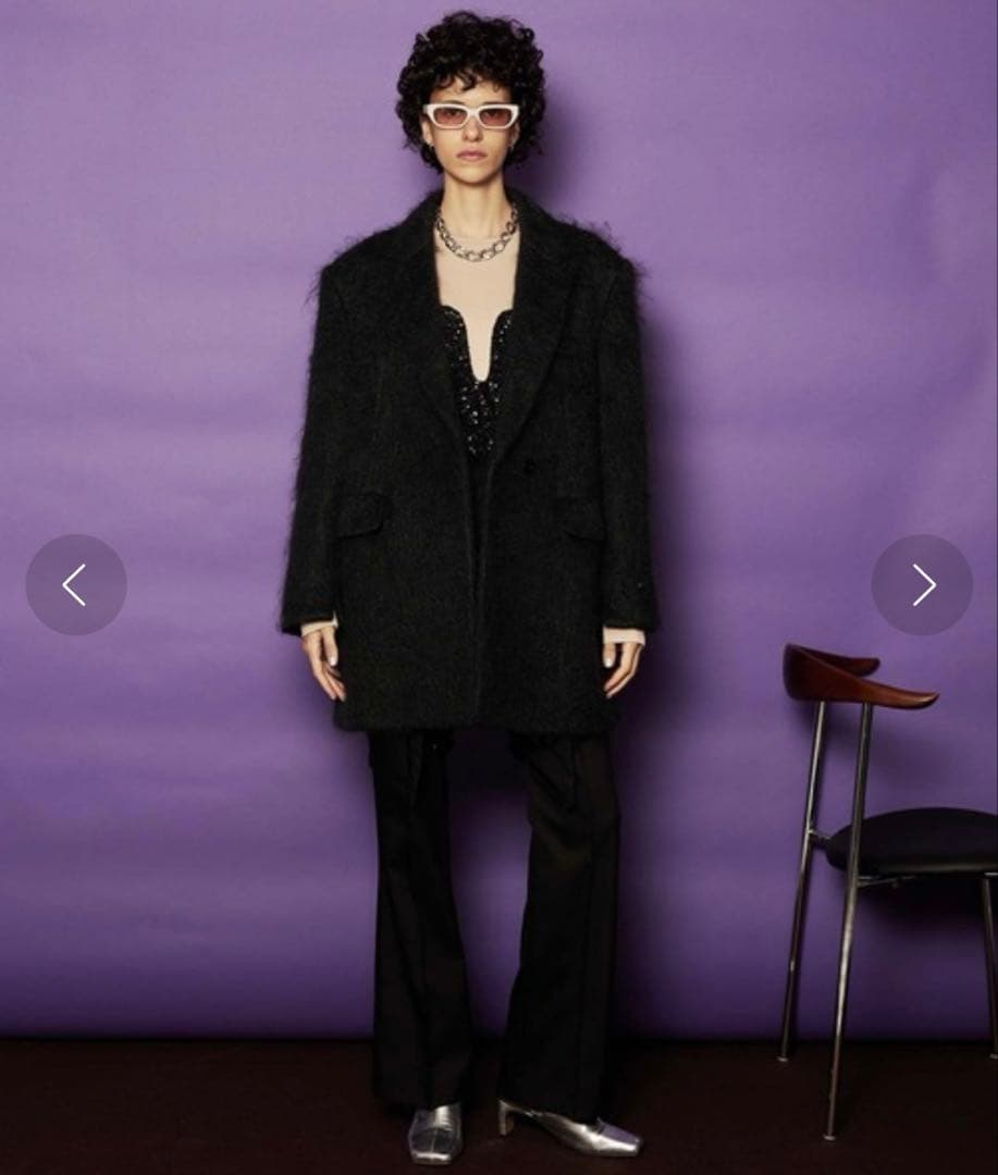 MAISON SPECIAL メゾンスペシャル　ジャケット　モヘヤ　ウール地　M