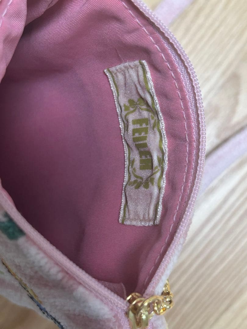 フェイラー　フェイラーアンドハイジ　スマホショルダー　web限定　ピンク