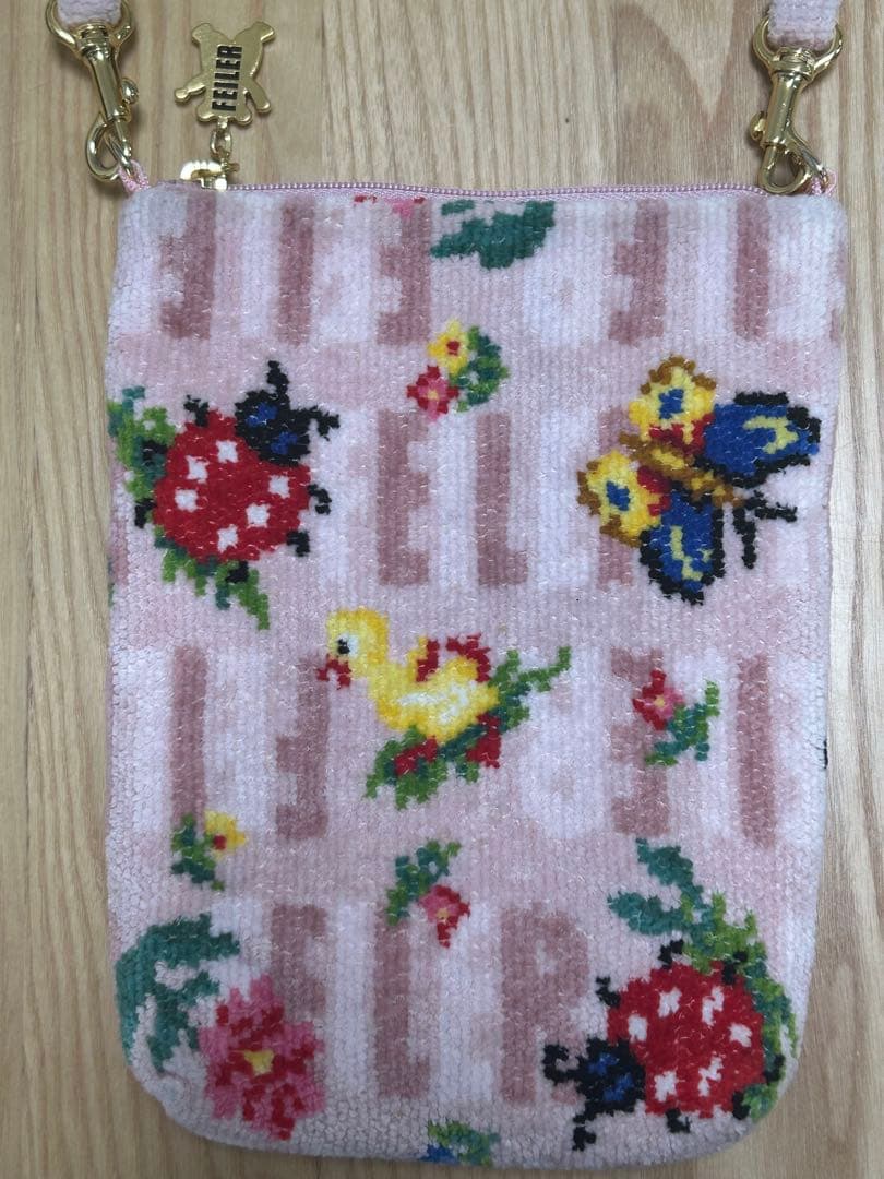 フェイラー　フェイラーアンドハイジ　スマホショルダー　web限定　ピンク