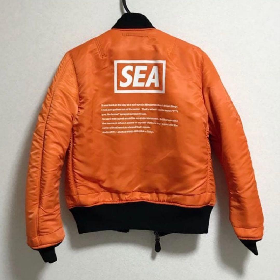 ウィンダンシー　MA-1 ブラック　Mサイズ　キムタク