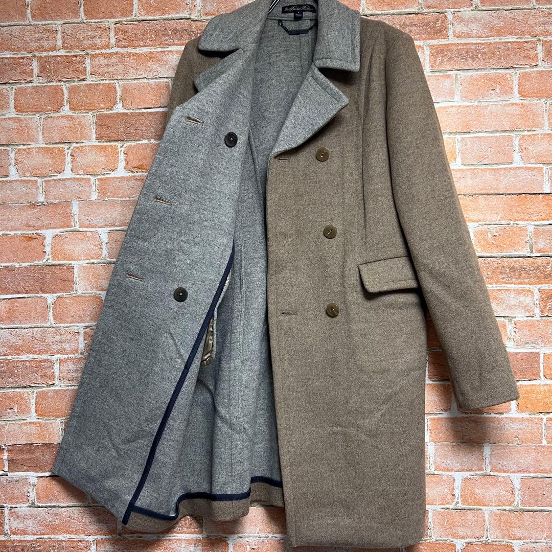 ブルックスブラザーズxロロピアーナ　ダブルリバーチェスターコート　レインシステム