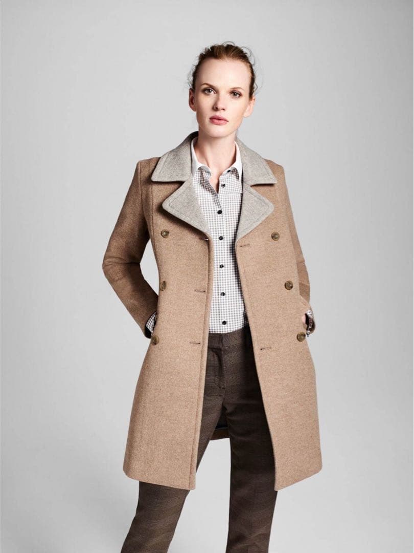 ブルックスブラザーズxロロピアーナ　ダブルリバーチェスターコート　レインシステム