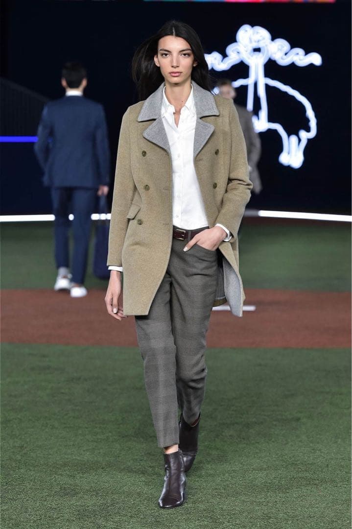 ブルックスブラザーズxロロピアーナ　ダブルリバーチェスターコート　レインシステム