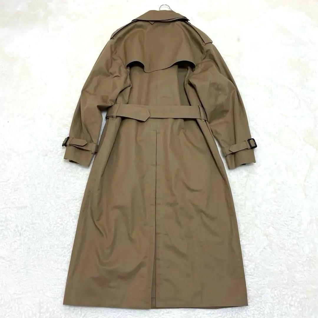 【極美品】ハイク ビッグフィット オーバーサイズトレンチコート ベージュ S