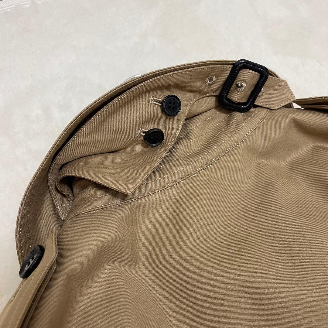 【極美品】ハイク ビッグフィット オーバーサイズトレンチコート ベージュ S
