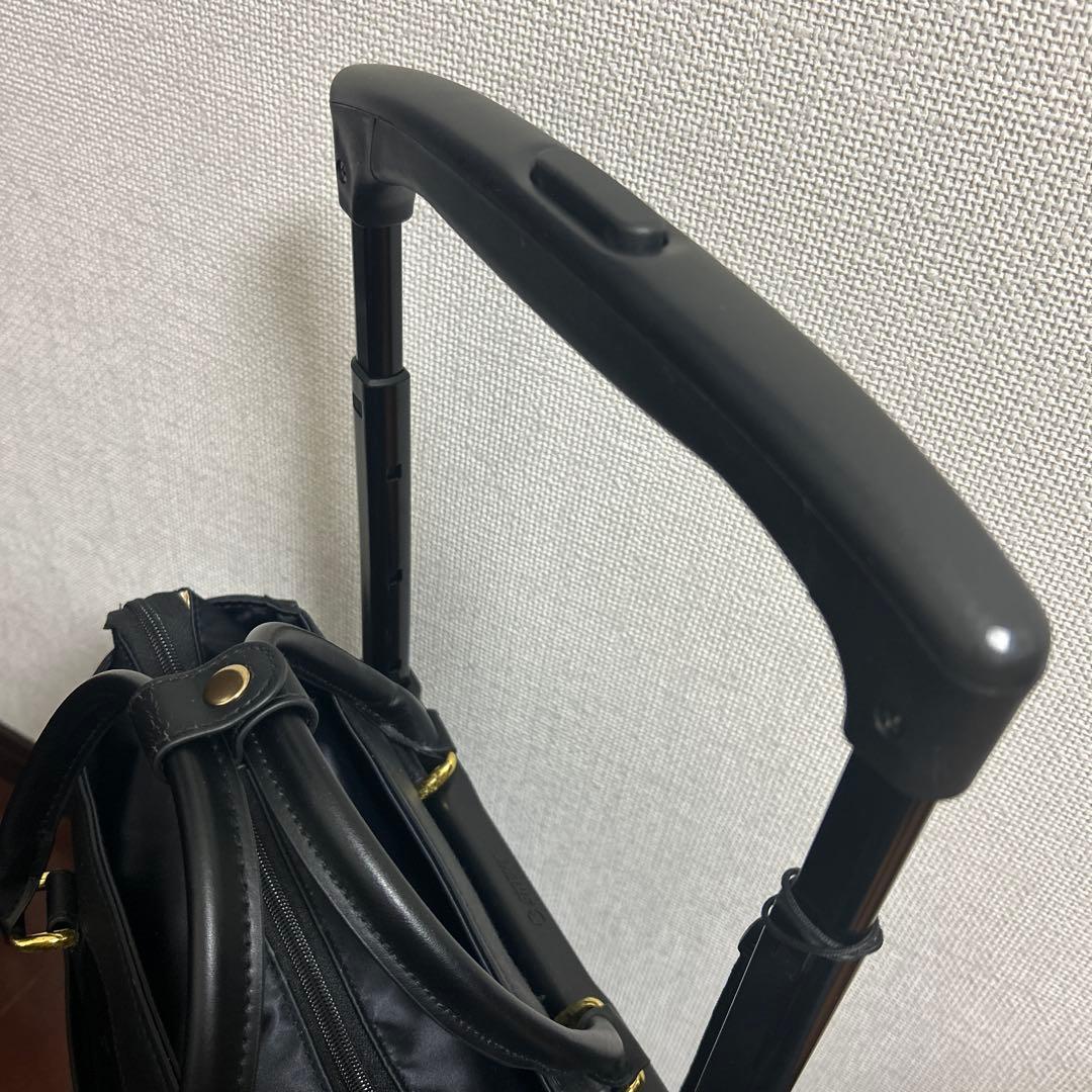 近沢レース　スワニー　SWANY コラボ　キャリー　バッグ　黒