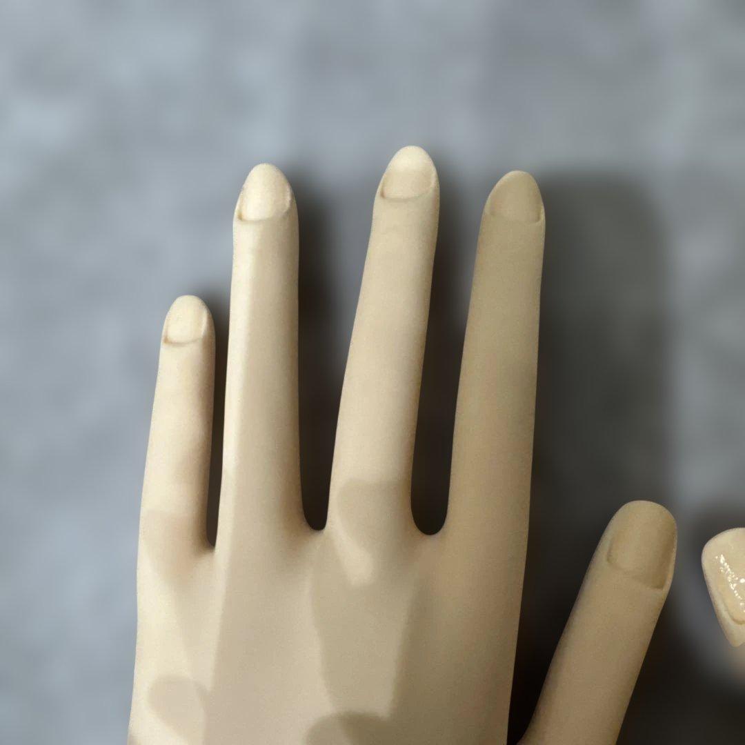 n' 認定モデルハンド 骨折なし