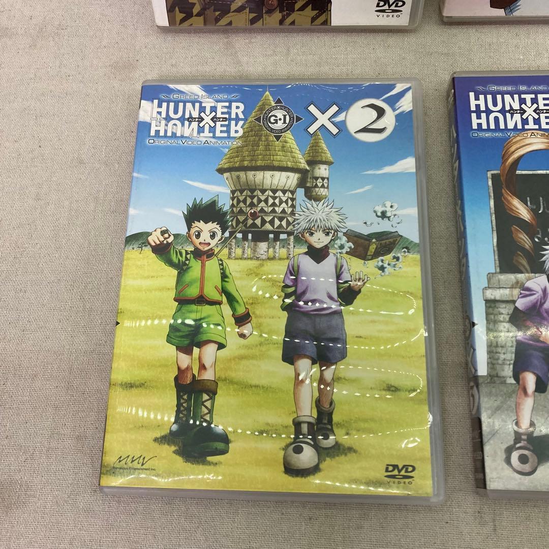 【6点セット】ハンター×ハンター　1～3　グリードアイランド　2～4　DVD