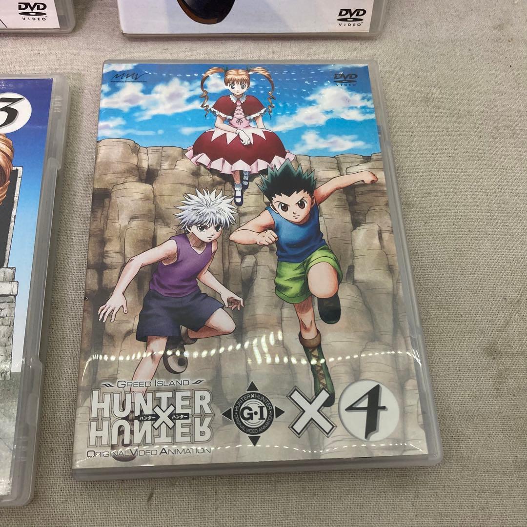 【6点セット】ハンター×ハンター　1～3　グリードアイランド　2～4　DVD