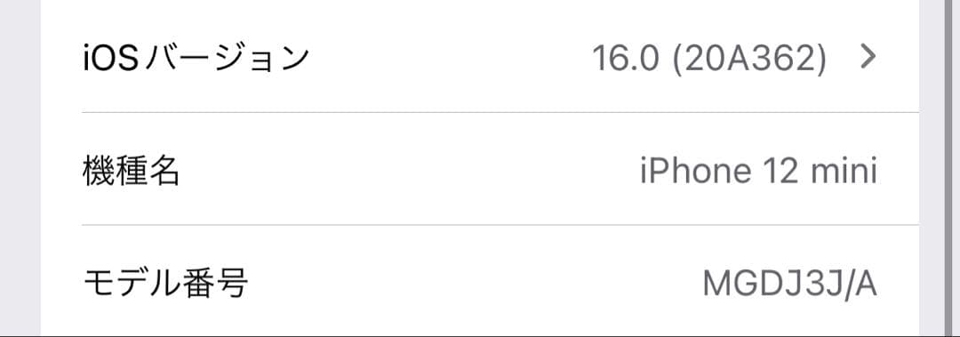 Apple iPhone 12 mini 128GB simフリー　ブラック