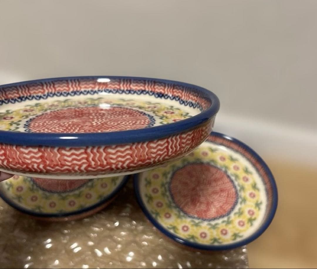 ポーリッシュポタリー　お皿セット